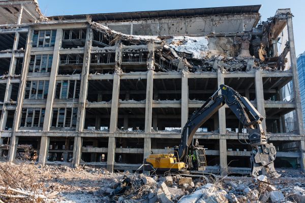 Commercial Building Demolition in Norristown