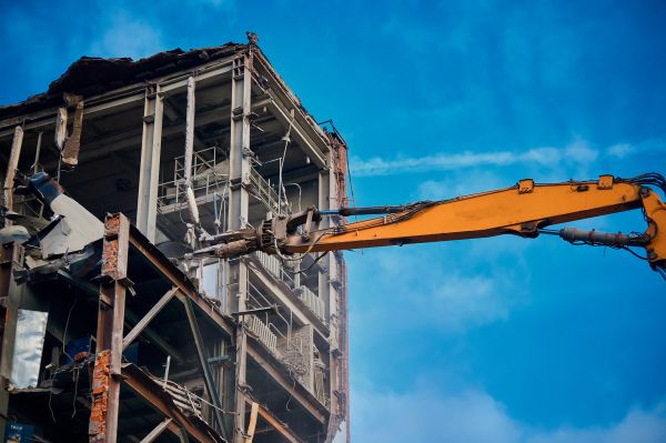 Factory Demolition in Norristown